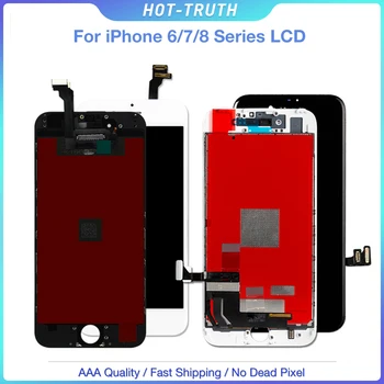 10Pcs/Veľa DHL Zadarmo EMS LCD Montáž Pre iPhone 6 6 7 8 OEM Displej s 3D Sily Dotykový Displej Digitalizátorom. Náhradné Diely AAA