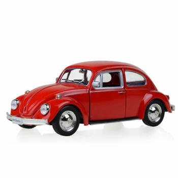 1/32 Rozsahu Červená Vintage Vozidla 1967 Klasické Auto RMZ Mesto Zbierky Diecast Toy Model