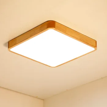 Námestie stropné svietidlá pre kuchyňa Pre obývacia izba svetlá spálni drevené stropné svietidlo povrchovú montáž stropu svetlá