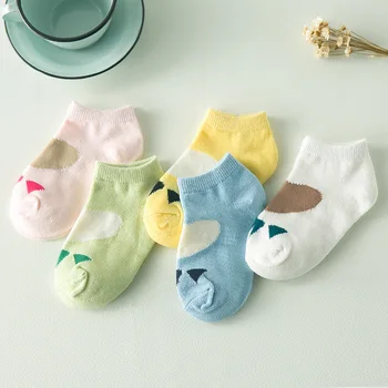 5 Pair/veľa Baby Ponožky Bavlna Deti, Dievčatá, Chlapcov Deti Ponožky Pre 1-10 Rok 2019 jeseň zima Nové dieťa batoľa Deti Ponožky