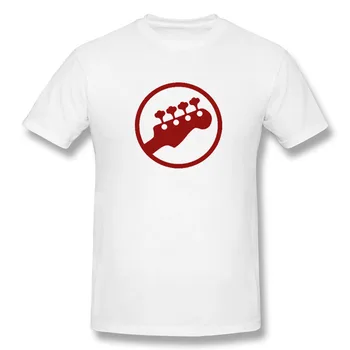 Bass Vreteníka Gitara Symbol Gitarista Hráč Hudobníkov Logo Hudba Rock Funny T Shirt O KRKU, Krátke Rukávy T-shirt