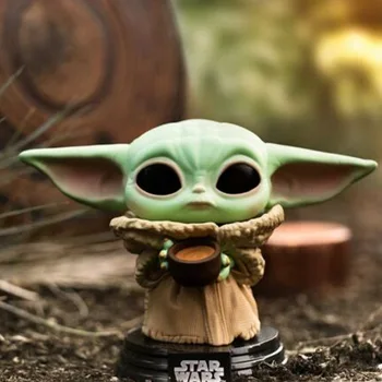Star Wars Dieťa Yoda Bábiky Hračky Yoda Dieťa Akcie Obrázok Model Hračky, Darčeky pre Deti Zber Yoda Model