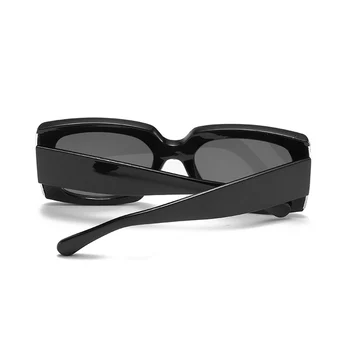Dámske Okuliare Vogue Vintage Čierny Štvorec na Veľký box kórejská Verzia Slnečné okuliare, Retro Štýl, Luxus Dizajnér Mužov Jazdy Okuliare