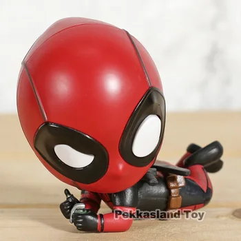 Horúce Hračky Cosbaby Akcie Obrázok Deadpool Q Verzia Bobble Hlavu PVC Zberateľskú Model Hračka