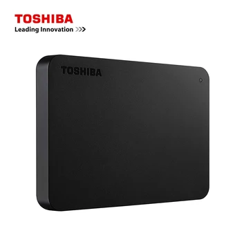 Toshiba A3 HDTB420XK3AA Canvio Základy 500GB 1 TB 2TB 4TB Prenosný Externý Pevný Disk USB 3.0, Čierny