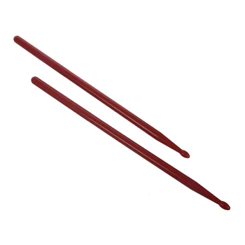 1 Pár 5A dolné časti stehien Stick Nylon pre Bicie Ľahký pre Bubeník Odolná FARBA:Červená