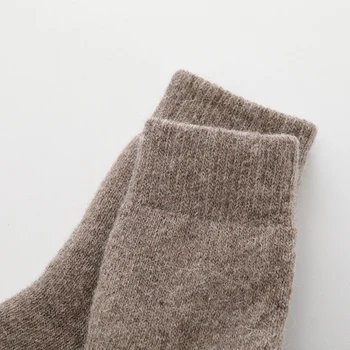 Rusko Super Hrubšie Pevné Ponožky Merino Vlny Králik Ponožky Proti Chladu Snehu Ponožky Zimné Zábavnej Happy Socks Ženy Ženy Ponožky