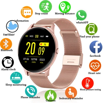 Digitálne Hodinky, Ženy, Šport Muži Hodinky Elektronické LED Dámske Náramkové Hodinky Pre Android IOS Fitness Hodiny Žena Muž Náramkové hodinky+box