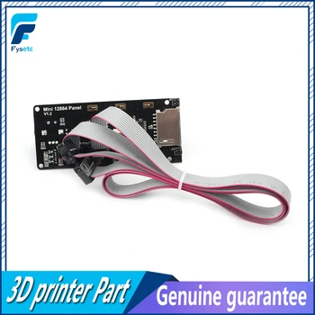 Typ B MINI12864LCD Obrazovka RGB podsvietenie Biele mini 12864 V 2.1 Displej Podpora Marlin DIY Pre SKR SD 3D Tlačiarne Diely