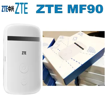 Odomknutý zte MF90 MiFi 4g lte, wifi Router, Podpora LTE FDD 800/1800/2600MHz