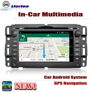 Pre Buick Enkláve na obdobie 2008-2013 Auta Android Prehrávač DVD Navigačný Systém GPS HD Displej, Rádio Stereo Integrovaný Multimediálny AMP BT, USB