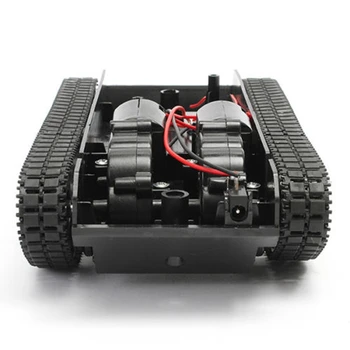 Rc Tank Inteligentný Robot Cisternové Vozidlo Podvozku Auta Gumy Sledovať Crawler Pre Pc 130 Motorových Diy Robot Hračky Pre Deti,