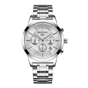 Kvalitné Luxusné Značky Analógový športové Náramkové hodinky Zobrazenie Dátumu pánske Quartz Hodinky Business Sledovať Mužov Sledovať Relogio masculino