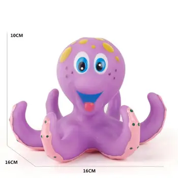 Deti Vaňa Hračky Octopus Vaňa Hra Zábava Plávajúce Vaňa Hračky Dieťa Octopus Deti Detská Batoľatá 5 Krúžky Naučiť Hrať Zábavné Hračky