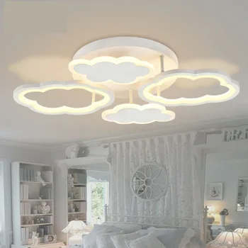 Cloud LED stropné svietidlo Tvorivých Chlapcov a dievčatá Princezná Detskej Izby, Spálne, Osvetlenie Mš Cartoon ceill svetlo wl4211709