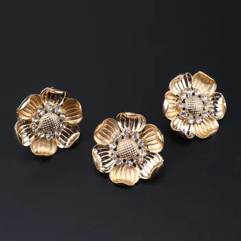 Nové Dubaj Zlatá Farba Šperky Sady Pre Ženy, Svadobné Afriky Korálky Náhrdelníky Náušnice, Náramok, Prsteň Indian Svadobné Šperky Set