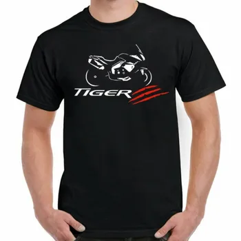 Triumf Tiger Mužov Bavlna Bežné Tričko