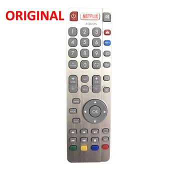 Nové TV Remote Pre Ostré Pôvodné Aquos Smart LED TV s Netflix Youtube TV na Tlačidlo DH1903130519 Controle Fernbedienung