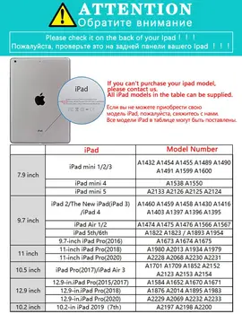 Ipad 7. Generácie Prípade Kožené 360° Otočná Späť Prípade Jahoda Ipad Kryt Pre 2020 iPad Pro 11 12.9 10.5 7.9 palcový Mini 1 2