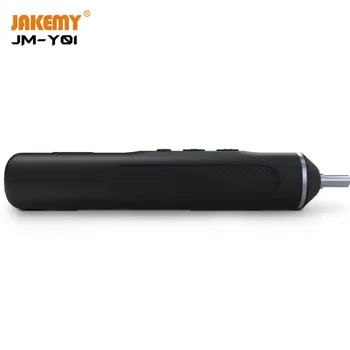JAKEMY JM-Y01 Prenosný Bezdrôtový Mini Pero Tvar Elektrický Skrutkovač Sada Magnetických Bitový Ovládač pre Notebook, Mobilný Telefón, Opravy