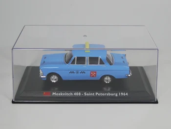 Leo model 1:43 Moskvitch 408 1964 petrohrad taxi Die-Cast model auta