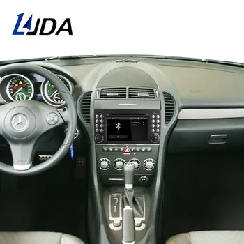 LJDA 2 Din Android 10.0 Auto DVD Prehrávač Pre Mercedes Benz W171 2008-2011 SLK Triedy R171 SLK200 SLK230 SLK280 Multimédiá GPS Rádio