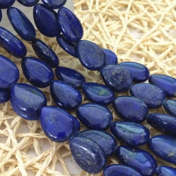 Hot predaj prírodný kameň lapis lazuli korálky 13*18 mm slza waterdrop vysokej kvality, fashion, diy šperky voľné korálky 15inch B601