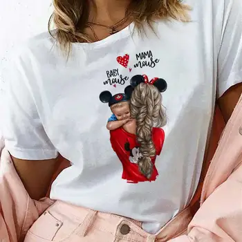 Super Mami T shirt Ženy Móde Topy Deň matiek Tlačiť T-shirt Lete Harajuku Tričko Mama dieťa tee tričko Femme Dia de la madre