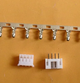 50 Súborov, Micro JST 2.0 mm PH 4-Pin Konektor konektor Samec ,Samica, Crimps