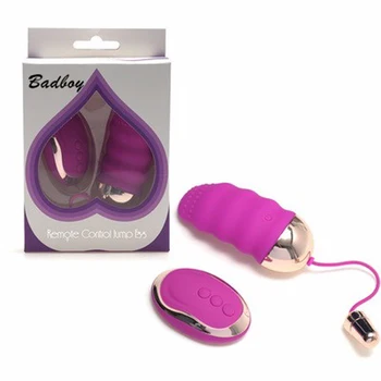 Čierna, Fialová USB Nabíjateľné 10 Rýchlosť Diaľkové Ovládanie Bezdrôtový Vibračný Sex, Láska Vajcia Vibrátor Sexuálne Hračky Pre Ženy