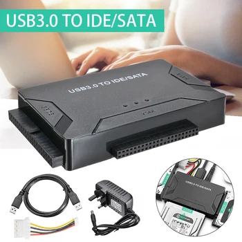USB 3.0 pre SATA IDE ATA Dátový Prevodník 3 v 1 pre PC, Notebook, 2.5