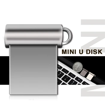 Nové arrivial usb flash 16gb 32gb 64gb 128gb kovové pero disk mini kl ' úč doprava zadarmo usb kľúč