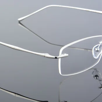 Bez Obrúčok Titánu Dizajn Mužov Opticas Okuliare Predpis Okuliarov Oculos Okuliare Glasse Rám