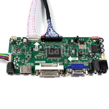 Latumab Nové LCD LED LVDS Radič Rada Driver kit pre LTN154X3-L03 HDMI + DVI + VGA pre 15.4