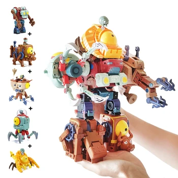 Akcia bábika model hračka detí, darček k narodeninám montáž deformovaný zombie ŠÉF robot bábika rastlín zombie vzdelávacie hračka