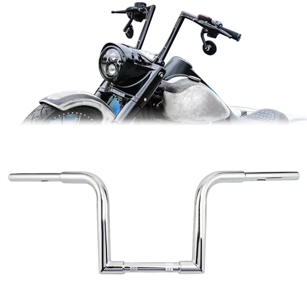 10 V Vzostup Moto 25 mm Ape Vešiak Presuňte Lištu Z-Bar Riadidlá Pre Harley Turné Dyna Sportster KTM MX Jamy Chopper Bobber Dirt Bicykle Obrázok 4