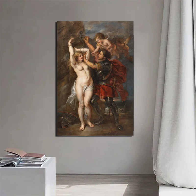 Nordic Plagát Peter Paul Rubens Wall Art Plátno Maľovaní Plagátov Vytlačí Moderné Maľovanie Obrazov Na Stenu Pre Obývacia Izba Domova Obrázok 2