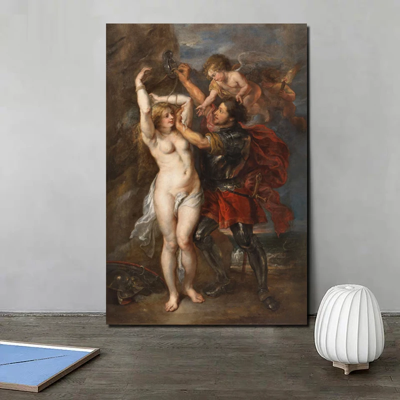 Nordic Plagát Peter Paul Rubens Wall Art Plátno Maľovaní Plagátov Vytlačí Moderné Maľovanie Obrazov Na Stenu Pre Obývacia Izba Domova Obrázok 3