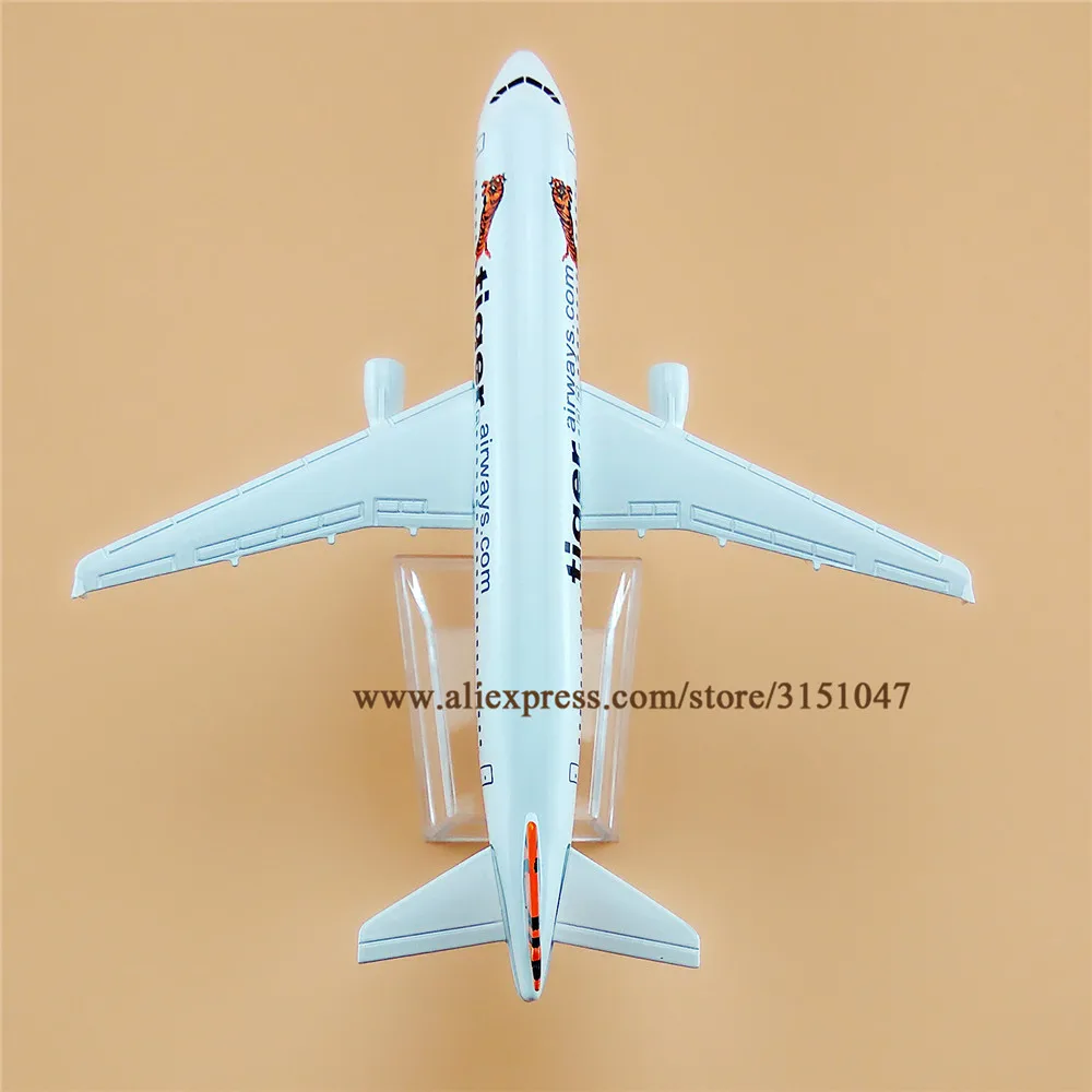 16 cm Vzduchu Singapur Tiger Airways Airbus 320 A320 Airlines Rovine Model Zliatiny Kovov Diecast Model Lietadlo Lietadlo Darček Obrázok 1