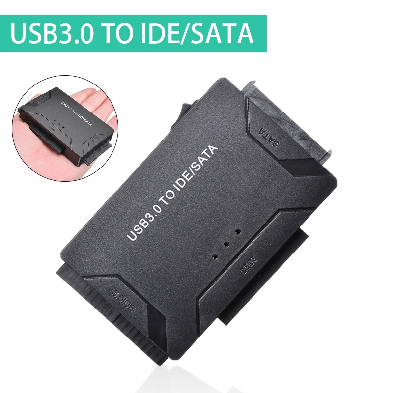 USB 3.0 pre SATA IDE ATA Dátový Prevodník 3 v 1 pre PC, Notebook, 2.5