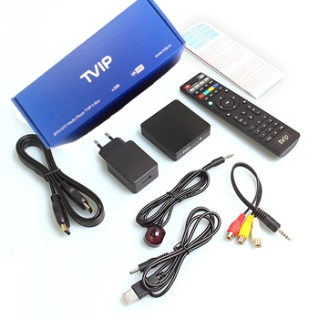 Najnovšie TVIP Značky TVIP.530 4K Linux TV Box 8GB Amlogic S905W Quad Core TVIP S-Box V. 530 3840x2160 Youtube Práce na Linux TVIP Box